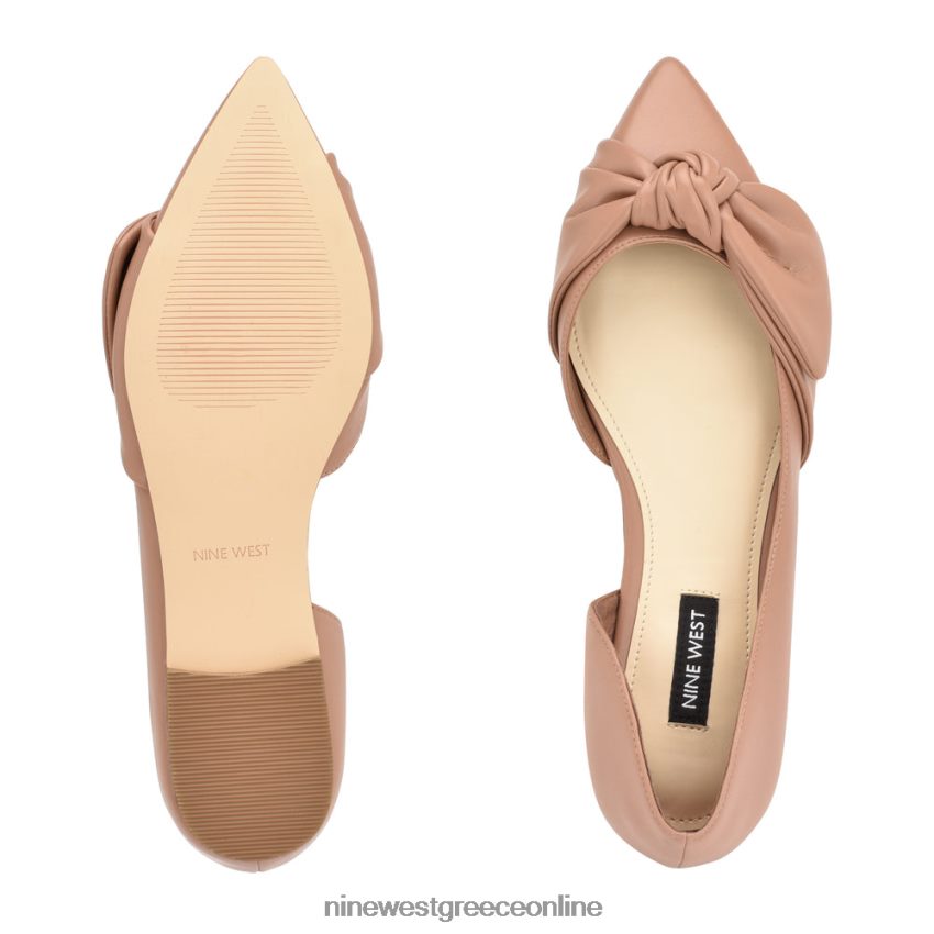 Nine West bannie d'orsay flats πηλός 48BFPH2269