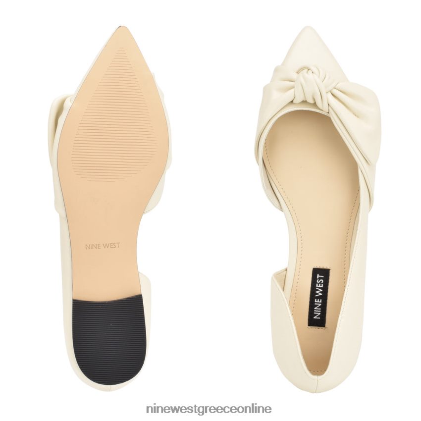 Nine West bannie d'orsay flats σικ κρέμα 48BFPH2270