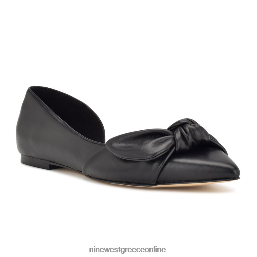 Nine West bannie d'orsay flats μαύρος 48BFPH2271