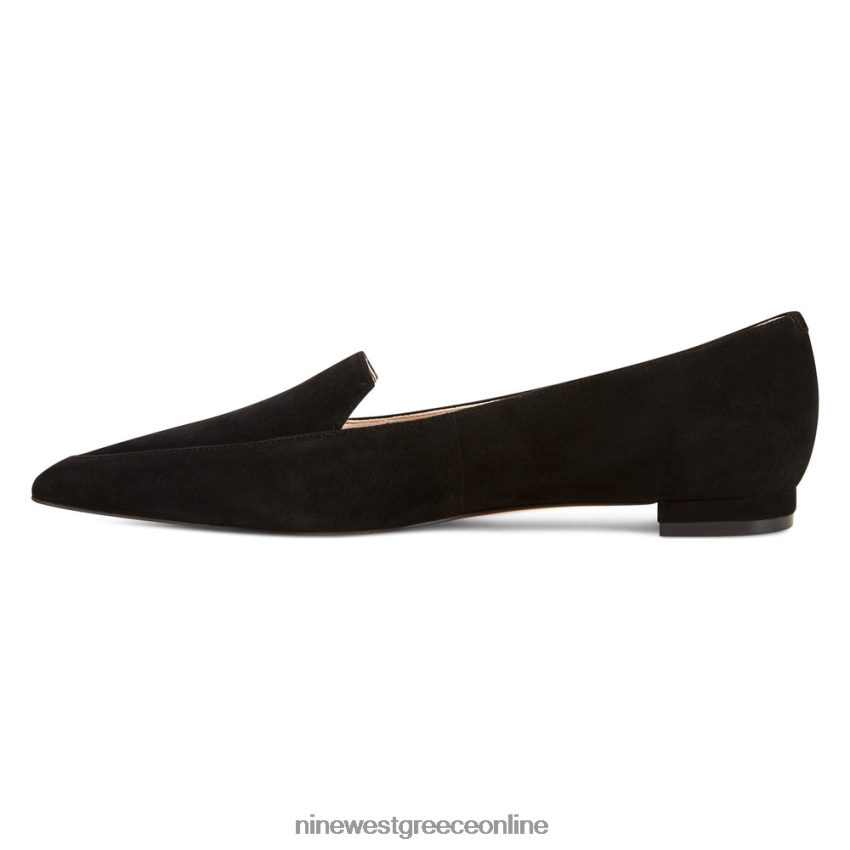 Nine West καπνιζόμενα διαμερίσματα μαύρο σουέτ 48BFPH2385