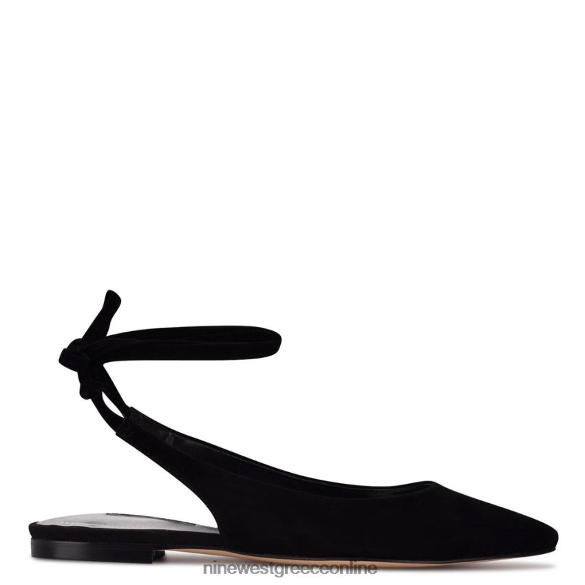 Nine West bop αστράγαλο wrap μυτερά toe flats48BFPH1921