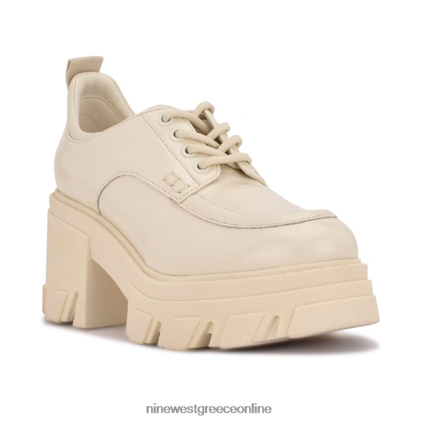 Nine West σόλα με τακούνι daniel oxford chic cream πατέντα 48BFPH2317