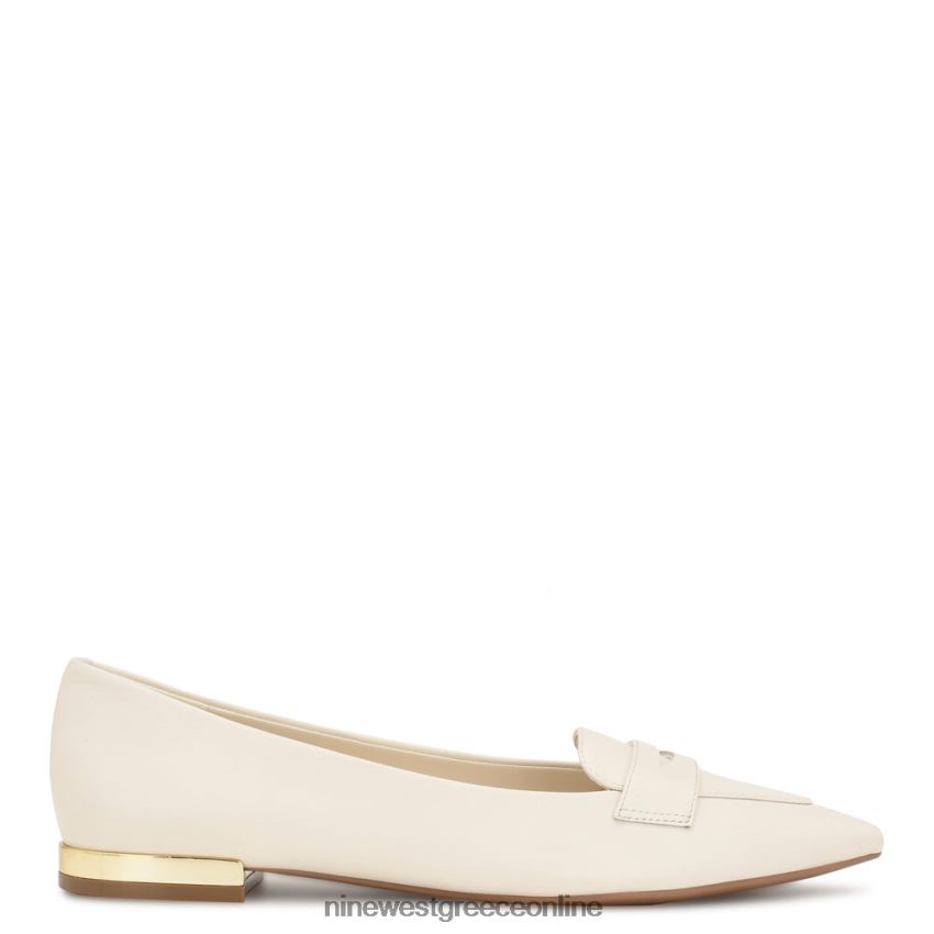 Nine West loafers με μυτερά μύτη λαλίν chic κρεμ δέρμα 48BFPH2100 - Κάντε κλικ στην εικόνα για κλείσιμο