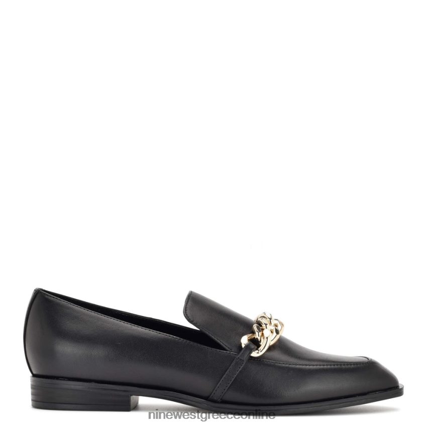 Nine West onxe slip-on loafers μαύρο δέρμα 48BFPH2158