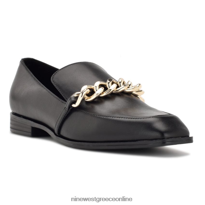 Nine West onxe slip-on loafers μαύρο δέρμα 48BFPH2158