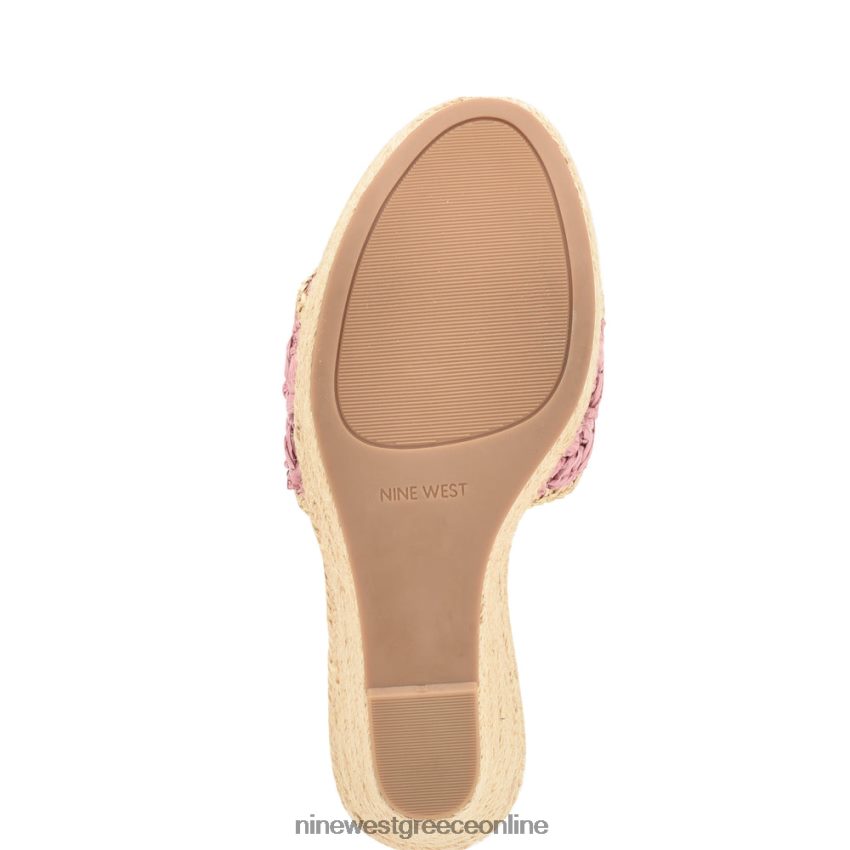 Nine West εσπαντρίγια holand wedge σανδάλια ροζ 48BFPH660