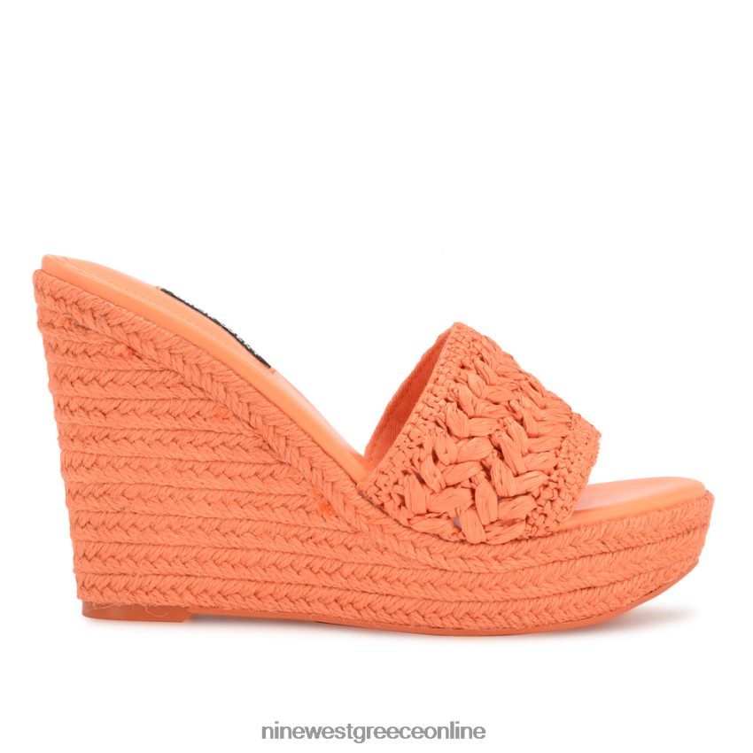 Nine West εσπαντρίγια holand wedge σανδάλια πορτοκάλι 48BFPH661 - Κάντε κλικ στην εικόνα για κλείσιμο