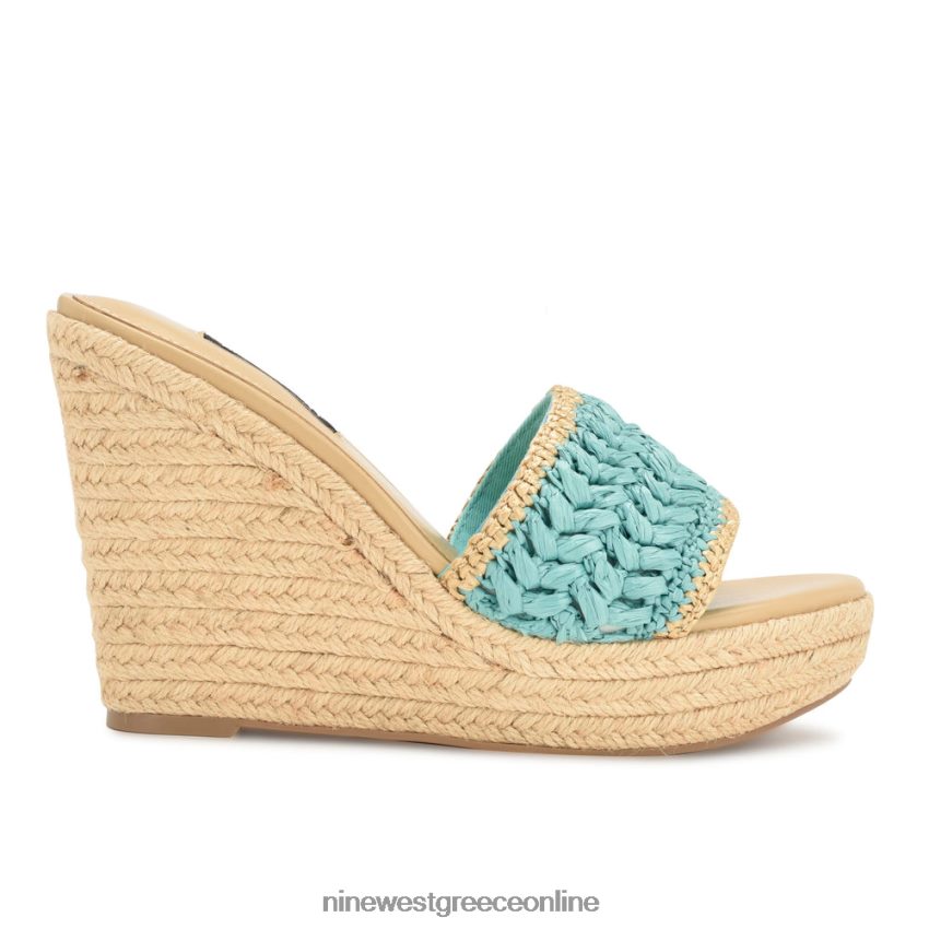 Nine West εσπαντρίγια holand wedge σανδάλια ακουα μπλε 48BFPH663 - Κάντε κλικ στην εικόνα για κλείσιμο