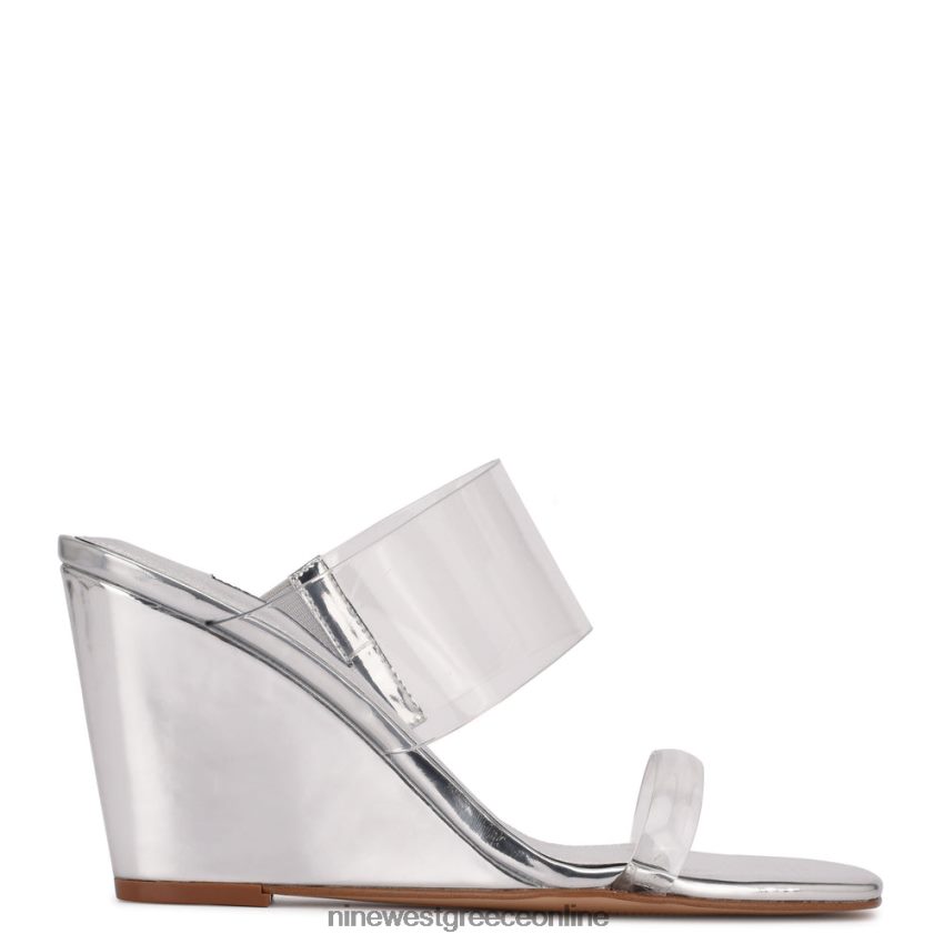 Nine West σανδάλια nats wedge διαυγές/ασημί 48BFPH1912 - Κάντε κλικ στην εικόνα για κλείσιμο