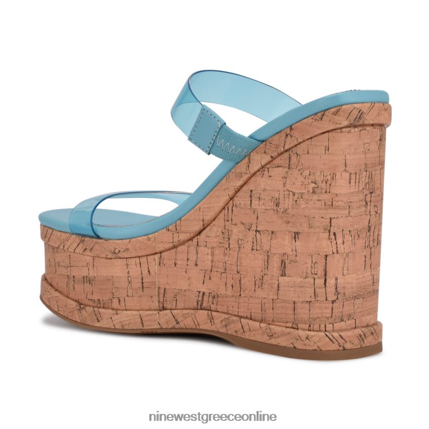 Nine West σανδάλια πλατφόρμα rapps wedge48BFPH772