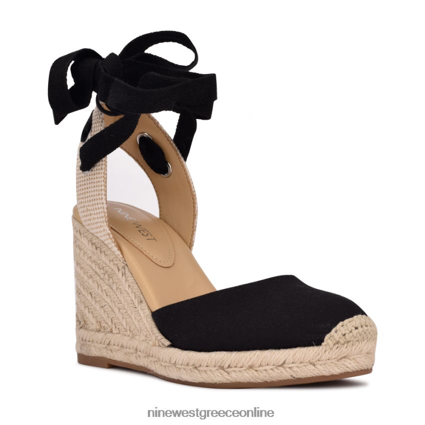 Nine West φίλος αστράγαλος wrap εσπαντρίγγια wedge σανδάλια48BFPH793