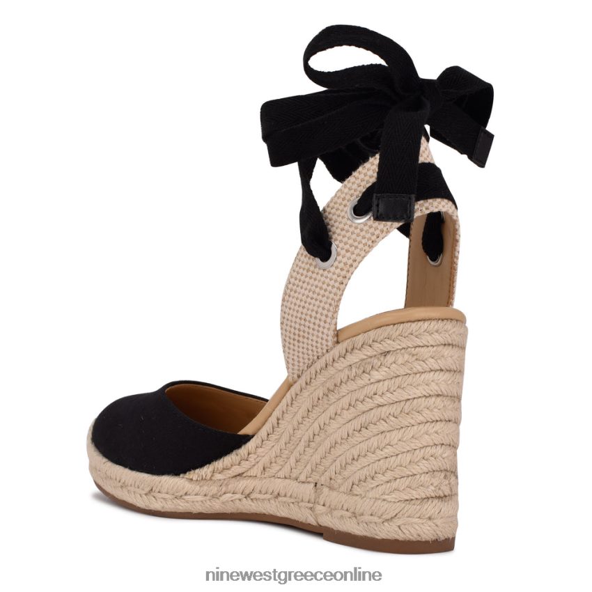 Nine West φίλος αστράγαλος wrap εσπαντρίγγια wedge σανδάλια48BFPH793