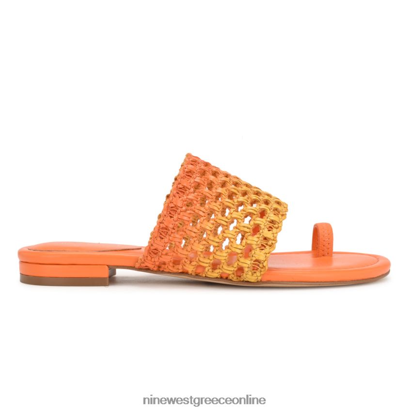 Nine West nolah flat slide σανδάλια πορτοκαλί κίτρινο ombre 48BFPH33 - Κάντε κλικ στην εικόνα για κλείσιμο