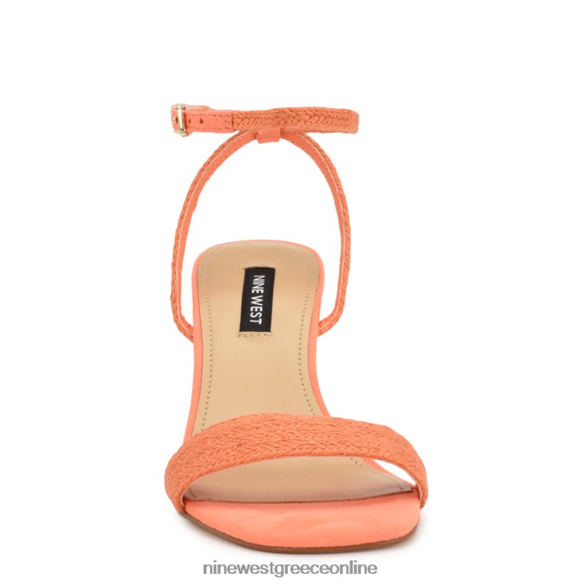 Nine West σανδάλια nile wedge πορτοκαλί υφαντό 48BFPH829