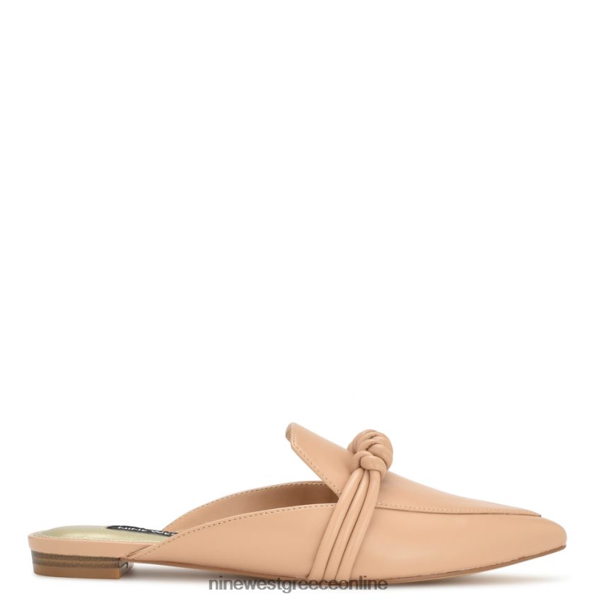 Nine West aliby flat mules ζεστό ρουζ 48BFPH2092