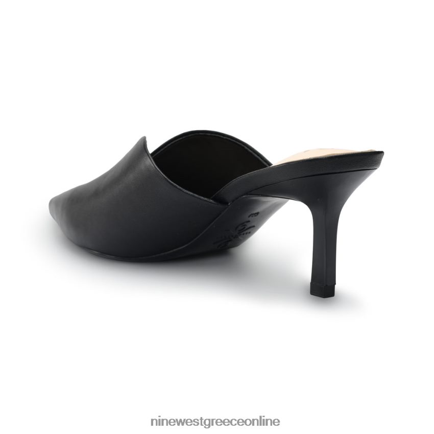 Nine West kapps 9x9 μυτερά μύλαρα μαύρο δέρμα 48BFPH2161