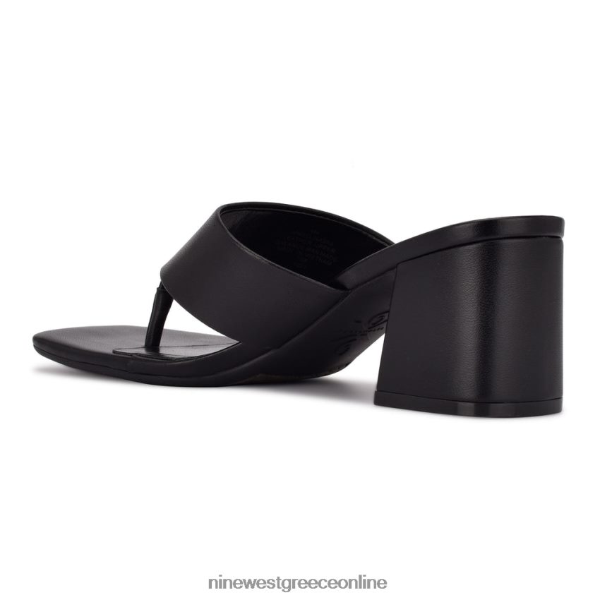 Nine West τζελίνα 9x9 μπλοκ τακούνι slide πέδιλα48BFPH860