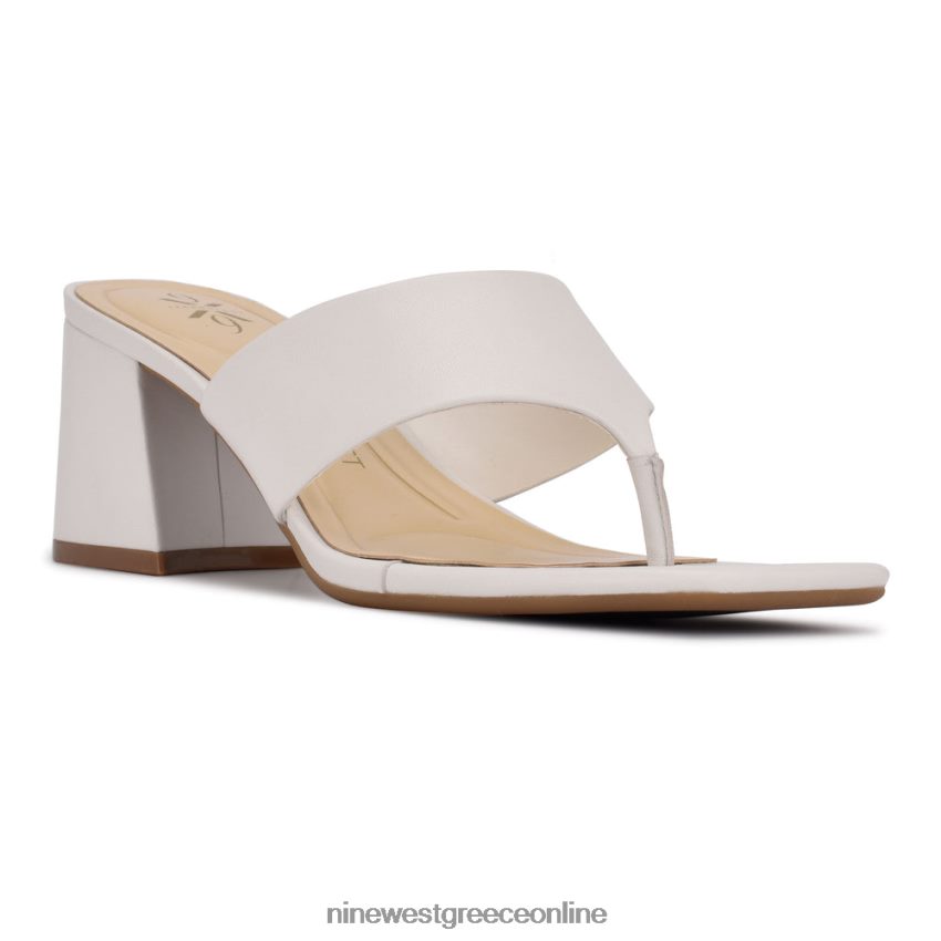 Nine West τζελίνα 9x9 μπλοκ τακούνι slide πέδιλα48BFPH2040