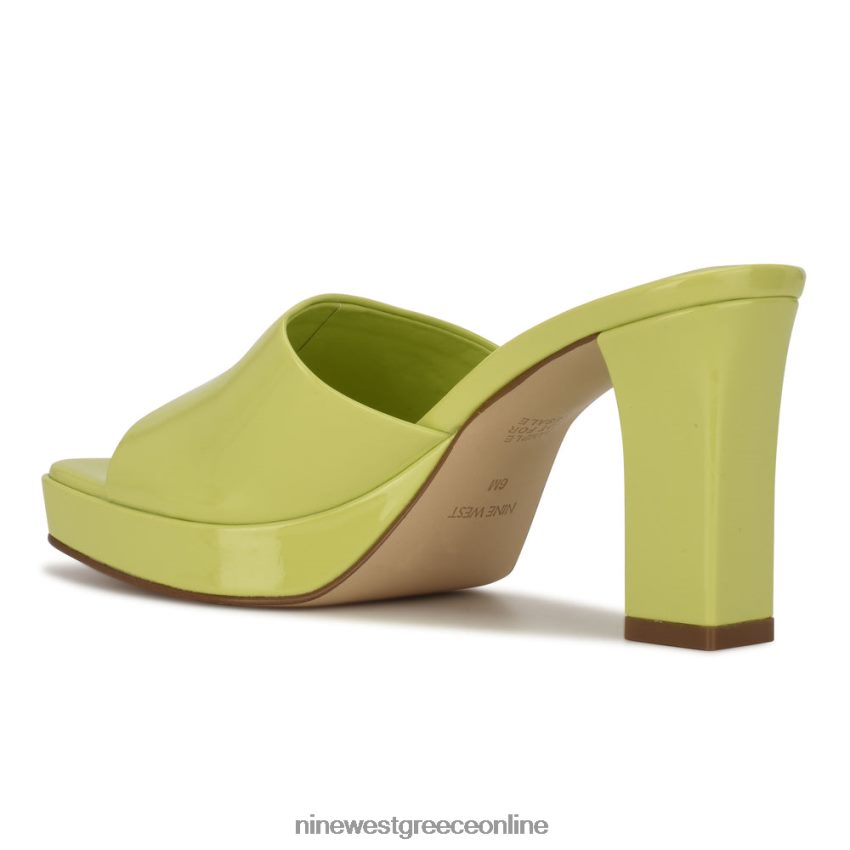 Nine West πέδιλα slide με τακούνι behot48BFPH1035