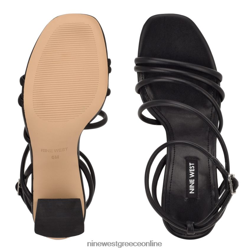 Nine West πέδιλα με τακούνι yeap μαύρος 48BFPH2254