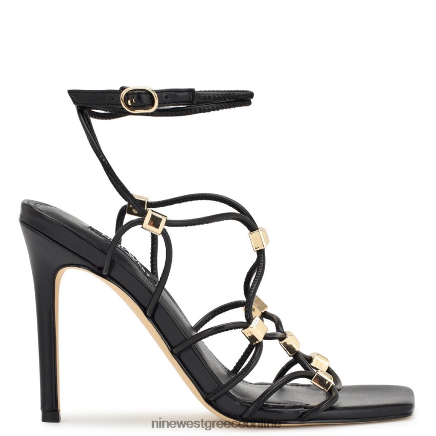 Nine West σανδάλια με τακούνια τενόρου ankle wrap μαύρος 48BFPH254 - Κάντε κλικ στην εικόνα για κλείσιμο