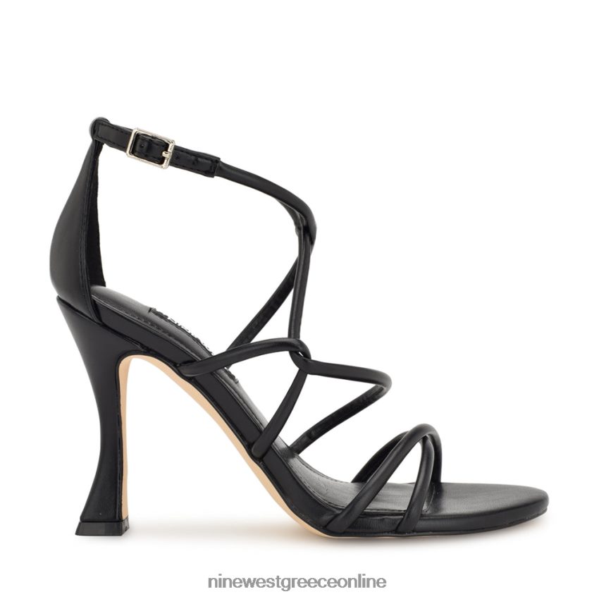 Nine West πέδιλα με τακούνι besasy μαύρος 48BFPH147