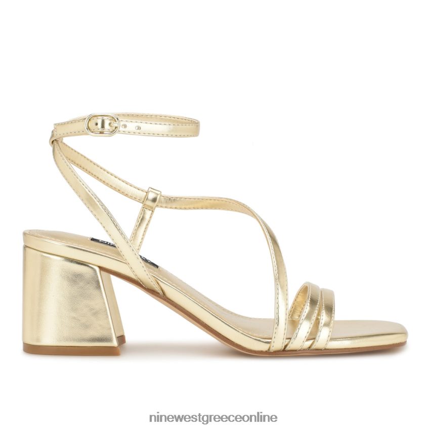 Nine West πέδιλα με τακούνι georga block πλατίνο 48BFPH191 - Κάντε κλικ στην εικόνα για κλείσιμο