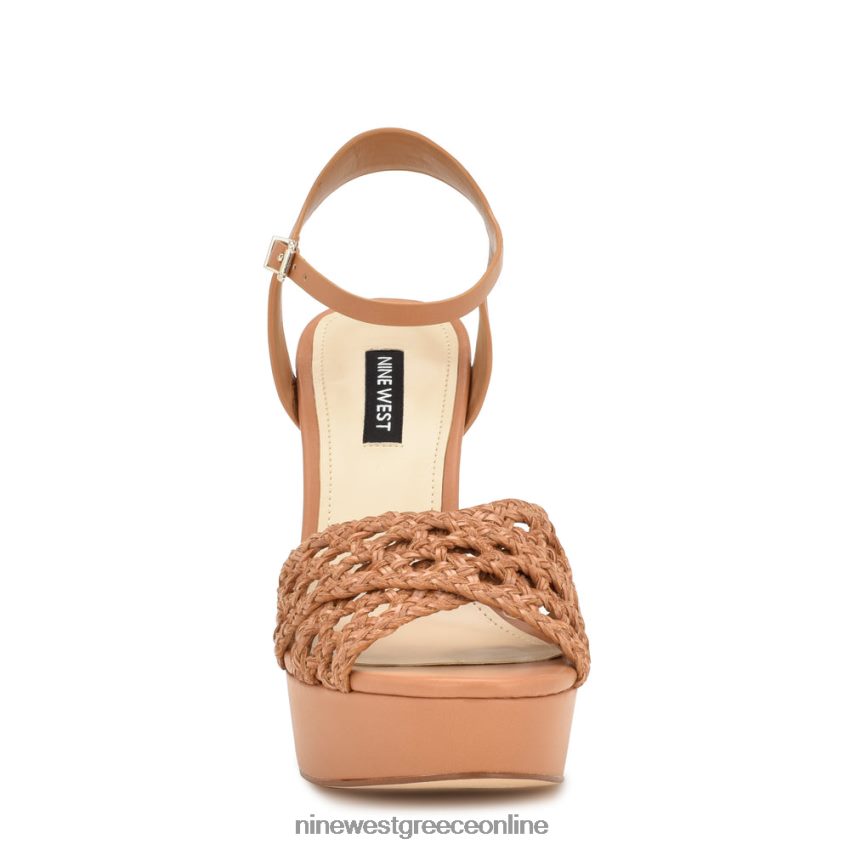 Nine West σανδάλια πλατφόρμα grecia μέτρια φυσική 48BFPH154