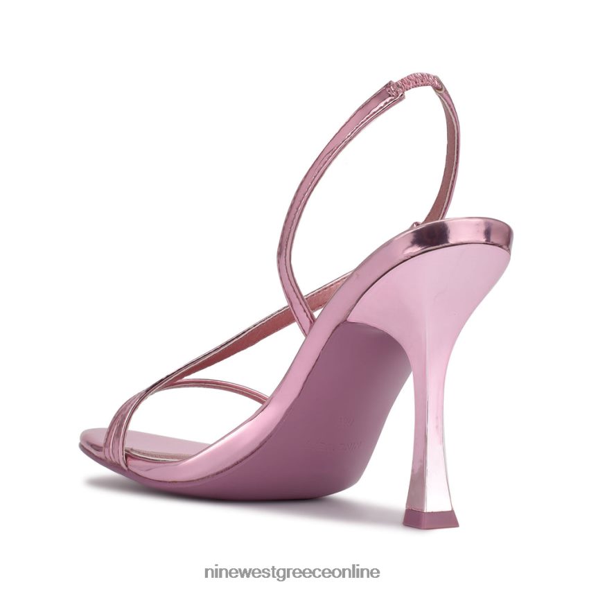 Nine West σανδάλια φόρεμα isaw ροζ μεταλλικό 48BFPH571