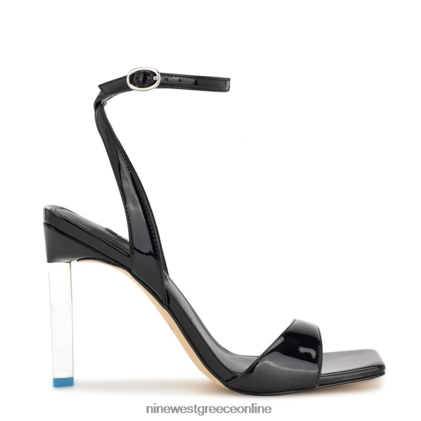 Nine West σανδάλια με τακούνι maris μαύρη πατέντα 48BFPH1734 - Κάντε κλικ στην εικόνα για κλείσιμο