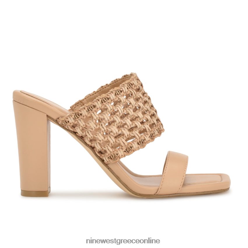 Nine West πέδιλα με τακούνι mylas slide ελαφρύ φυσικό 48BFPH148 - Κάντε κλικ στην εικόνα για κλείσιμο