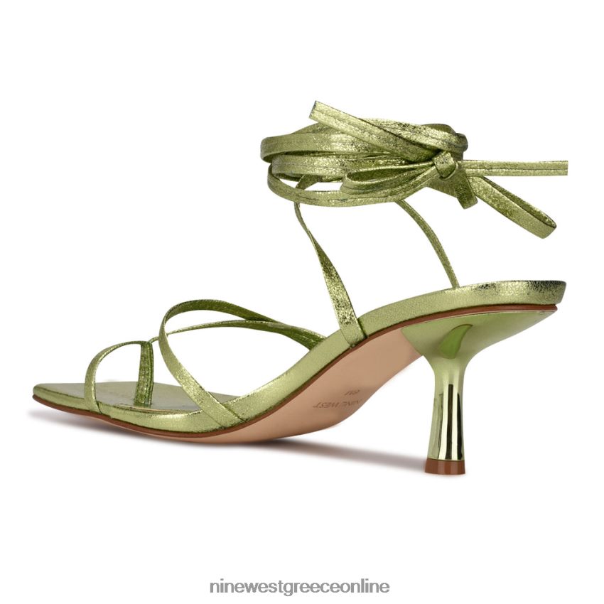 Nine West σανδάλια με τακούνι με τακούνι pina ankle wrap48BFPH1947