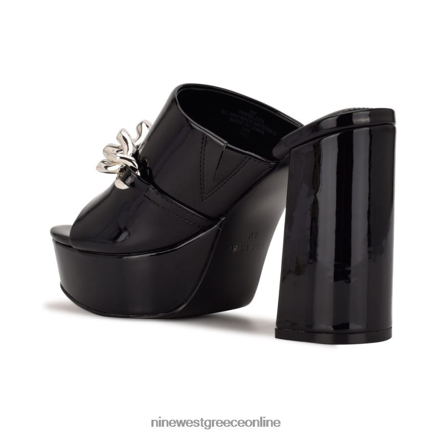 Nine West σανδάλια slide platform relee48BFPH598