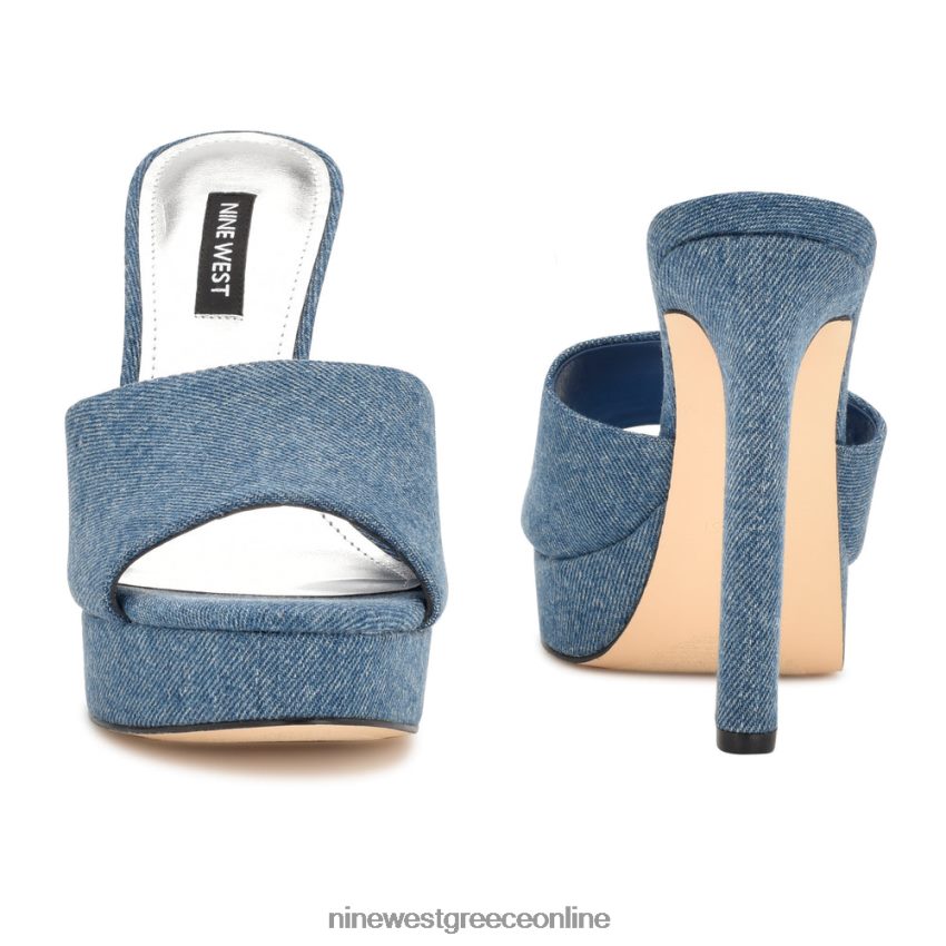 Nine West πέδιλα slide platform wilia τζην 48BFPH313