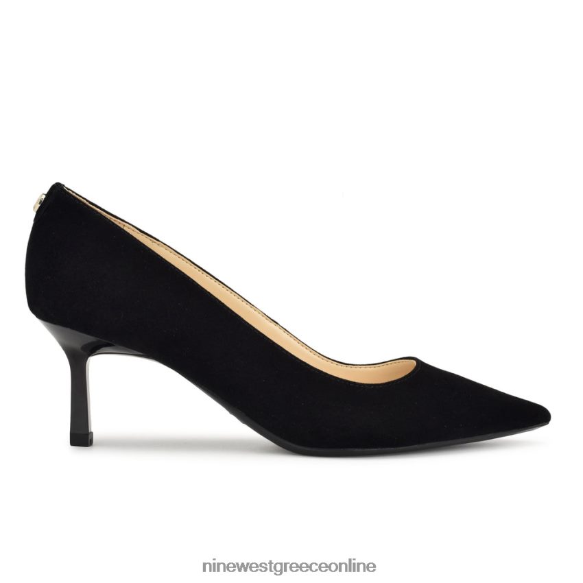 Nine West μυτερές αντλίες ποδιών kuna 9x9 μαύρο σουέτ 48BFPH1152 - Κάντε κλικ στην εικόνα για κλείσιμο