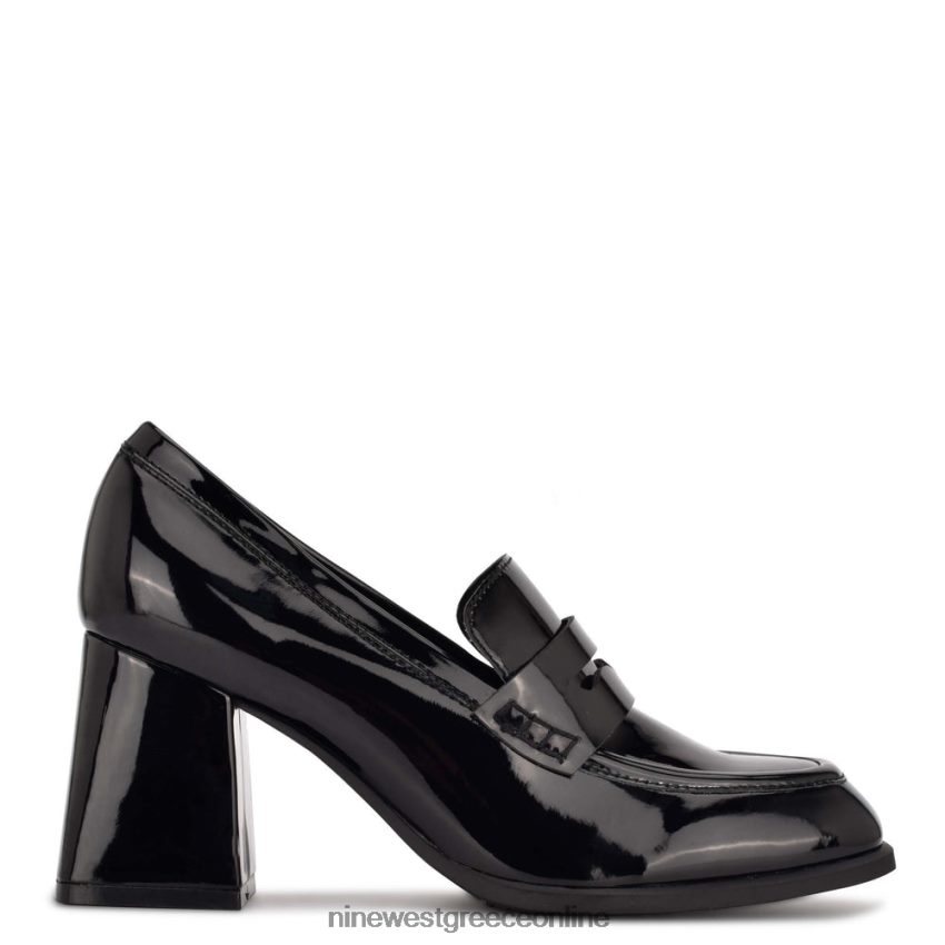 Nine West loafers με ξύσμα με τακούνι μαύρη πατέντα 48BFPH1238 - Κάντε κλικ στην εικόνα για κλείσιμο