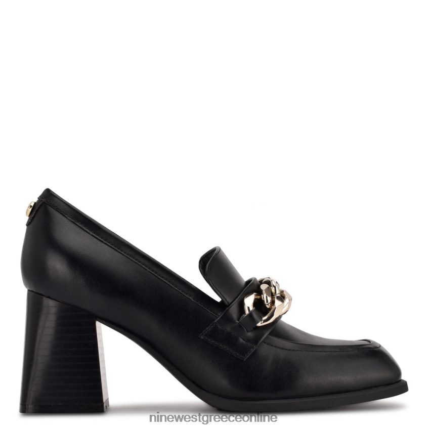 Nine West loafers με τακούνι zynga μαύρος 48BFPH1235