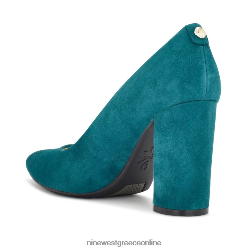 Nine West αντλίες astoria 9x9 γαλαζοπράσινο σουέτ 48BFPH2115