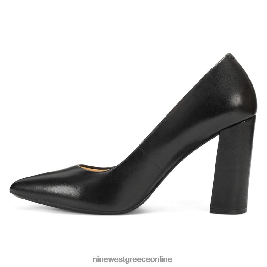 Nine West αντλίες astoria 9x9 μαύρο δέρμα 48BFPH2243