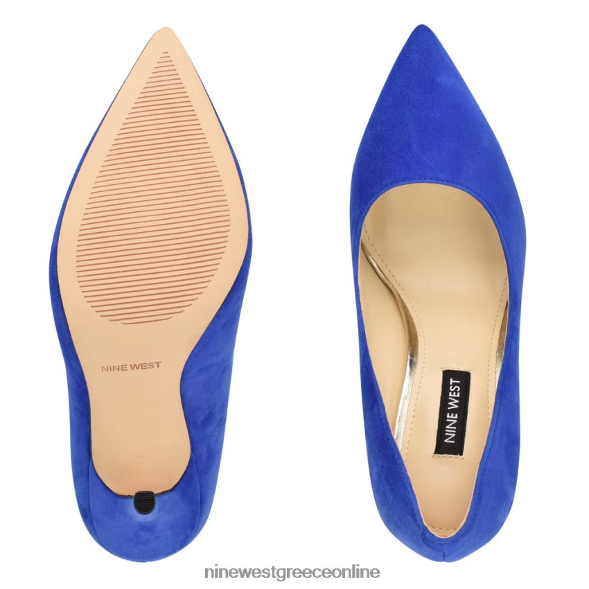 Nine West μυτερά δάχτυλα bliss μεσαίο μπλε σουέτ 48BFPH916