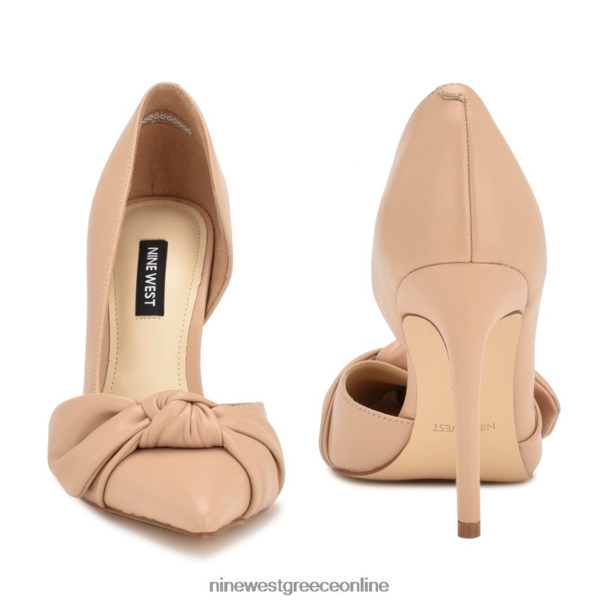 Nine West αντλίες fanz d'orsay ζεστό ρουζ 48BFPH1386