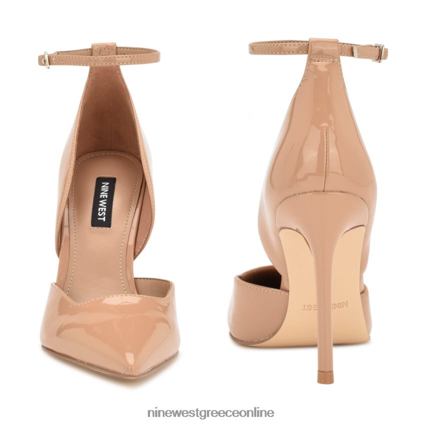 Nine West αντλίες αστραγάλου finda d'orsay πατέντα ρουζ 48BFPH1384