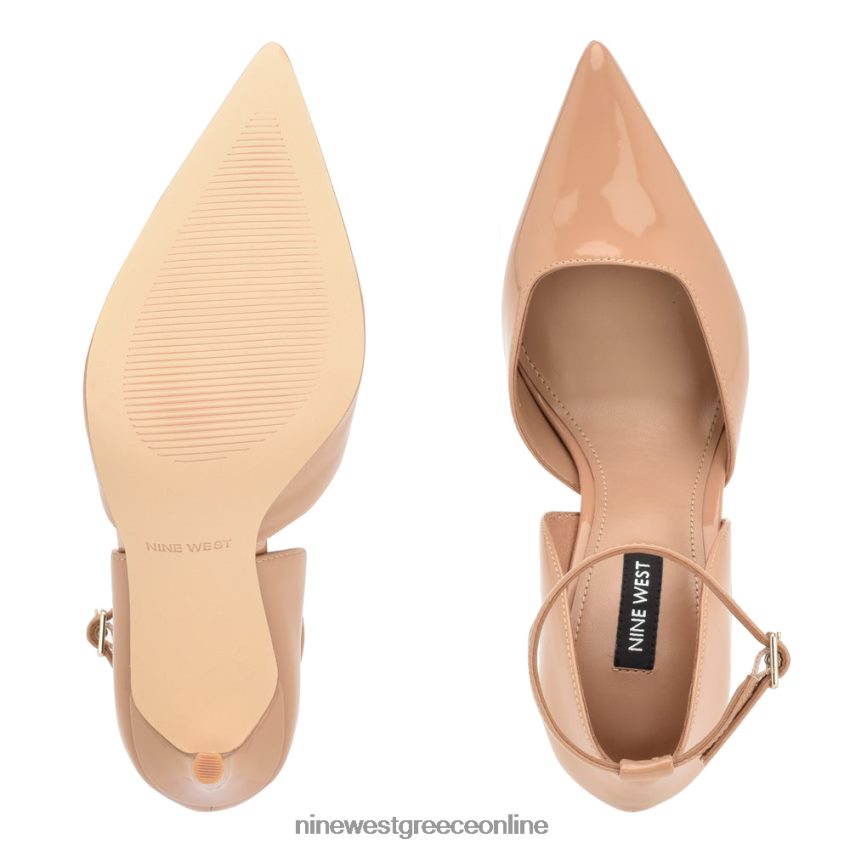 Nine West αντλίες αστραγάλου finda d'orsay πατέντα ρουζ 48BFPH1384