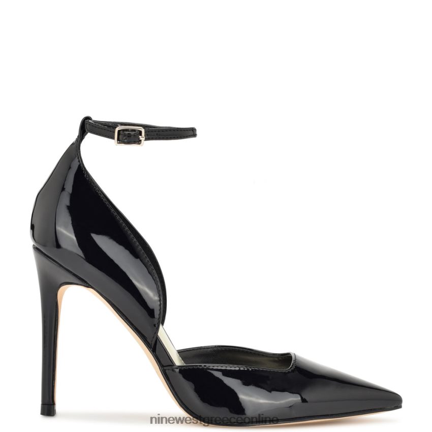 Nine West αντλίες αστραγάλου finda d'orsay μαύρη πατέντα 48BFPH1600 - Κάντε κλικ στην εικόνα για κλείσιμο