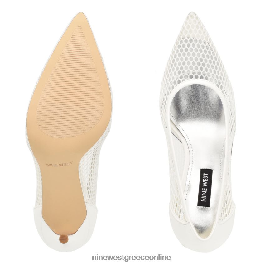 Nine West διχτυωτές αντλίες flings άσπρο 48BFPH1402