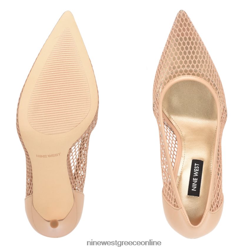 Nine West διχτυωτές αντλίες flings ανοιχτό ροζ 48BFPH1404