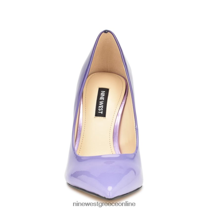 Nine West φρέσκες μυτερές αντλίες μωβ πατέντα ombre 48BFPH1591