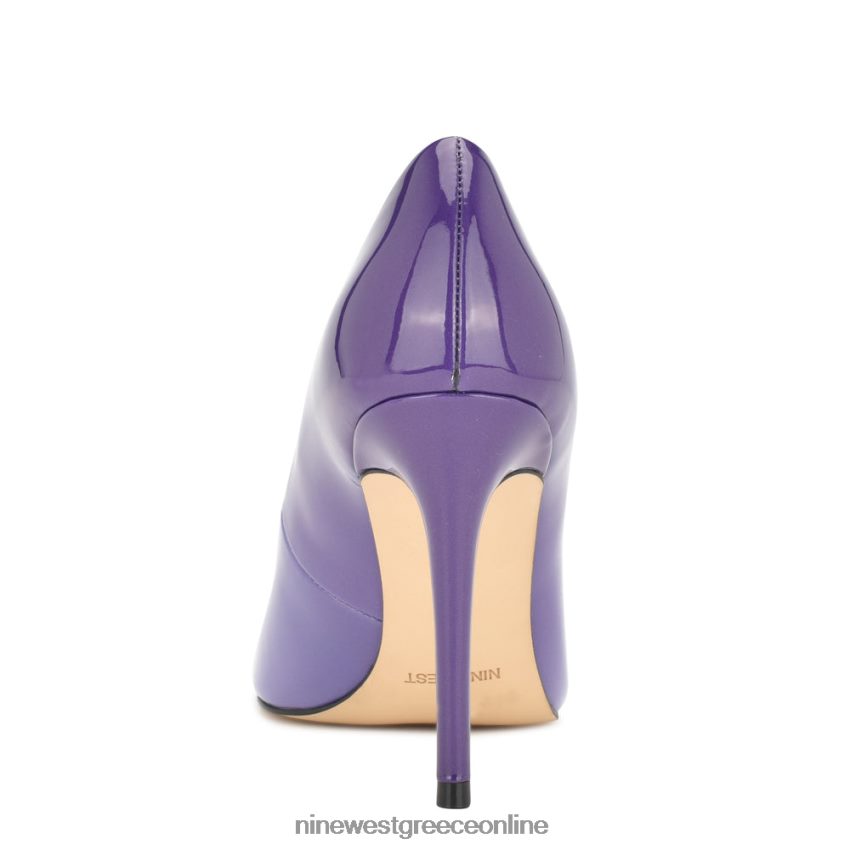 Nine West φρέσκες μυτερές αντλίες μωβ πατέντα ombre 48BFPH1591