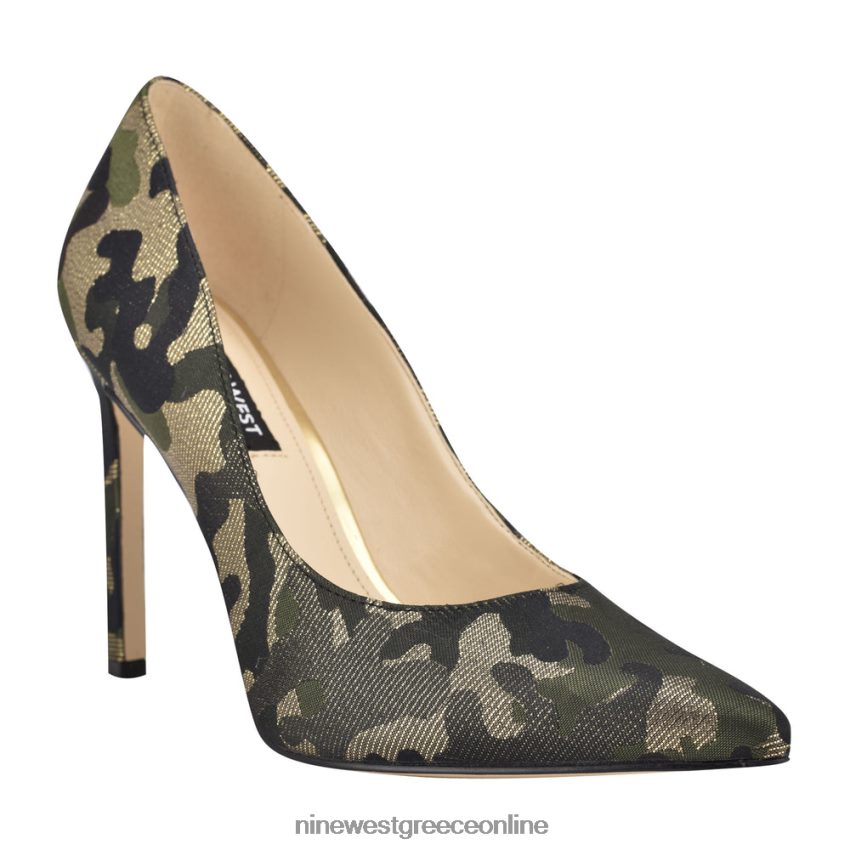 Nine West μυτερές αντλίες ποδιών tatiana μεταλλικό camo 48BFPH1482