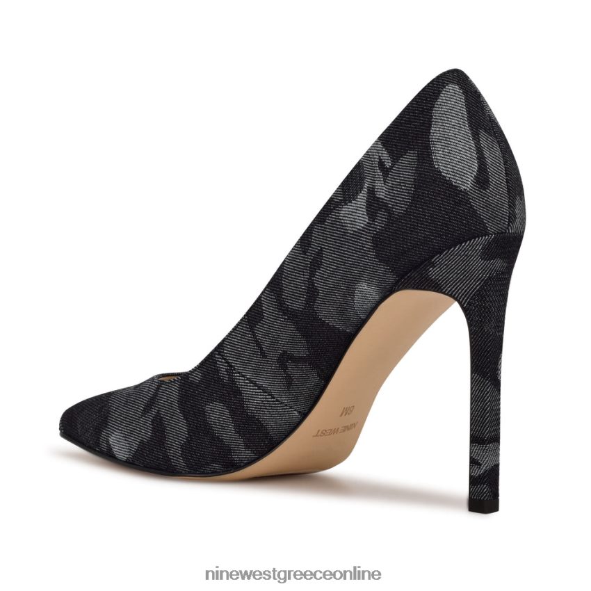 Nine West μυτερές αντλίες ποδιών tatiana denim camo 48BFPH883